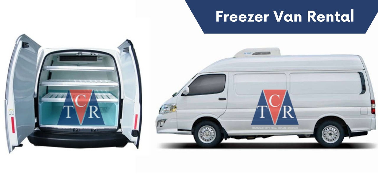 freezer van for rent in  dubai