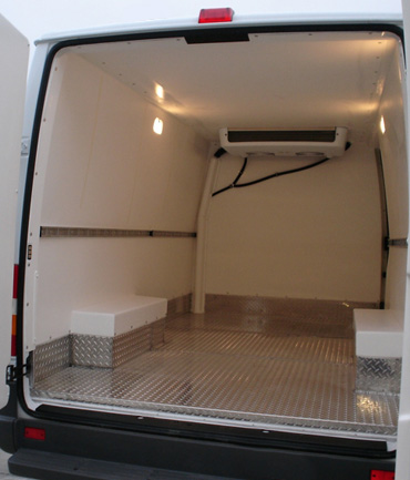 professional chiller van for rent